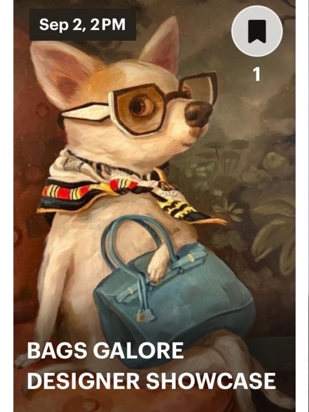Sept 2 Bags Galore @ 2pm PT